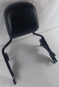 HARLEY 09-UP TOURING STREET ROAD GLIDE BLACK SISSY BAR BACKREST W/PAD 54248-09A