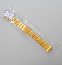 NOS Citizen Men's Gold Tone 21mm Bracelet Band 59-S02176 for Watch 4-S032598 