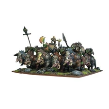 Orc Gore Rider Regiment Kings of War Mantic Boar Boyz 28mm for Warhammer Fantasy