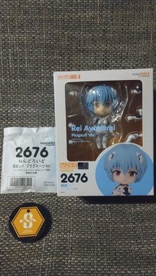 Evangelion Rei Ayanami Plugsuit Ver Nendoroid Bonus Anime Figur