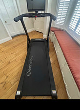 Echelon Stride 4s+ Folding Electric Treadmill with Console Screen, Black