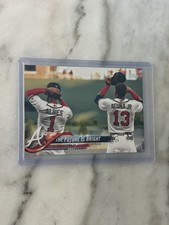 2018 Topps Update #US43 The Future Is Bright (Ronald Acuna Jr. / Ozzie Albies)