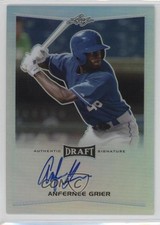 2016 Leaf Metal Draft Anfernee Grier #BA-AG1 Auto 2a9