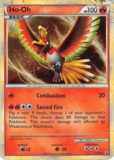 Ho-Oh HGSS01 Promo HGSS Black Star Promos Pokemon Damaged on eBay
