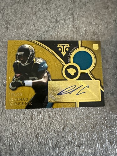 2015 Topps Triple Threads Rashad Greene Rookie Auto Trikot Gold RC /25 #TTRAE-RG