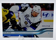 2025‑26 Upper Deck Extended Deluxe Roope Hintz #662 Team Finland /250