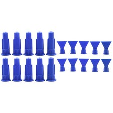 20Pcs Cylindrical Cone for Cartridge Caulking Spare Part Nozzle  Tip -6350