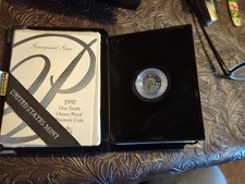 1997 1/10 Oz Proof Platinum W 4250.00 per troy oz