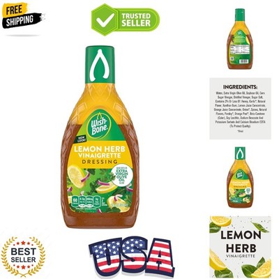 Extra Virgin Olive Oil Blend Lemon Herb Dressing, 15 FL OZ