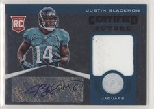 2012 Totally Certified Future Signature Materials /175 Justin Blackmon Auto 1o3