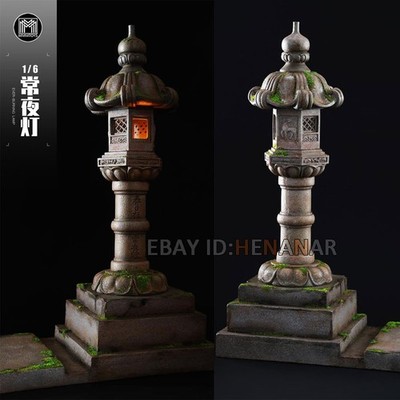 MMMTOYS M2426 Ever-burning Lamp Scene 1/12 Resin Model Statue 36*15*41CM