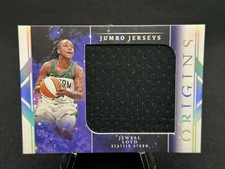 2024 Panini Origins WNBA Jewell Lloyd Jumbo Jerseys Relic Storm Las Vegas Aces