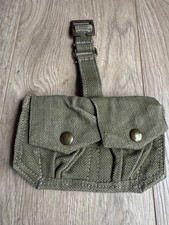 BRITISH ARMY WWII 1937 PATTERN DOUBLE AMMUNITION POUCH 