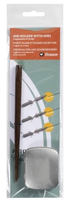 16002B Calligraphy Set with Pen Holder and 3x Nibs for English Screaming...