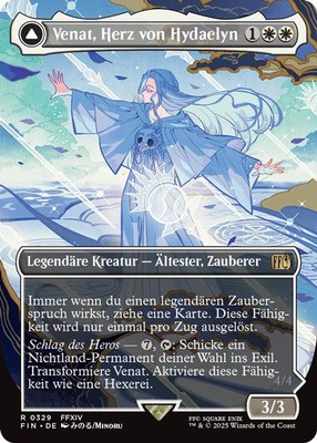 MTG Magic the Gathering FIN  Venat Herz von Hydaeolyn (V.1) 329 rare deutsch