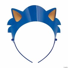 Sonic the Hedgehog Paper Party Headbands 4ct
