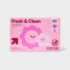 Fresh Clean Scented Baby Wipes - up up Select Count