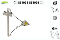 Valeo Fensterheber 851038 FüR Seat