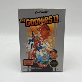 Nintendo NES - THE GOONIES II 2 - OVP CIB Komplett mit Anleitung vom H&auml;ndler ✓