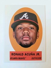 2021 Topps Archives - 1963 Topps Peel-Offs Ronald Acuña Jr. #69PO-9
