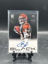 2013 Panini Black Giovani Bernard Rookie On Card Auto Autograph #48/49