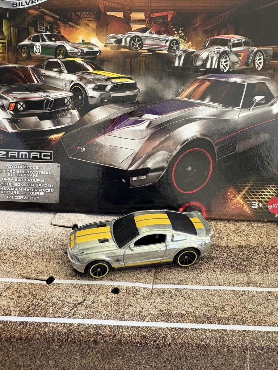 2026 Hot Wheels Silver Series ZAMAC LOOSE MINT 10 SHELBY GT500