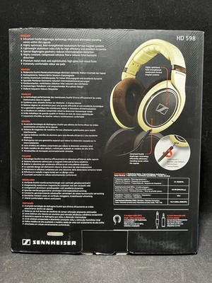 Sennheiser HD 598 Over-Ear Headphones - Brown for sale online | eBay