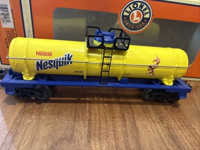 Lionel 6-26138 Nestle Nesquik Single Dome Tank Car *Bad Box EX