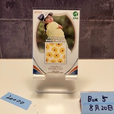 2020 Epoch Jlpga Shibuno Hinako 023 145 Memorabilia Game-Worn Golf Wear Card