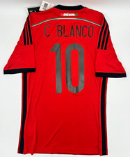 Mexico 2014/2015 Away Authentic Adidas Cuauhtemoc Blanco #10 Soccer Jersey (S)