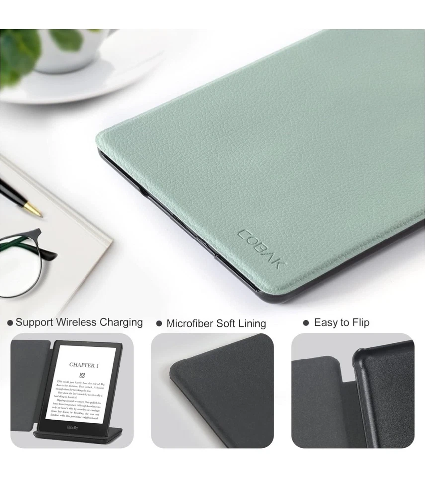 CoBak Case for 6.8" Kindle Paperwhite 11th Gen 2021- Smart Cover with Auto Sleep - Image 4 of 4