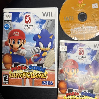 Mario and & Sonic at the Olympic Games (Nintendo Wii, 2007) COMPLETE CIB