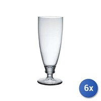 6X Bormioli Rocco BiergläSer Aus Klarem Glas Harmonia 300 Cl38,5