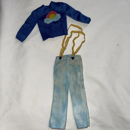 VTG Ken Rainbow Shirt & Suspender Pants #9702 Best Buy Mattel 70s 1975 Superstar