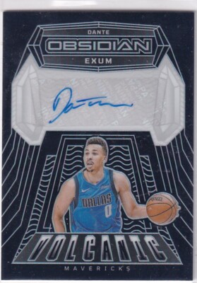NBA Panini 2023-24 Obsidian No. VS-EXU Dante Exum Auto 13/99
