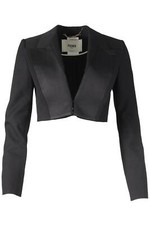 Fendi Cropped Wool Blazer It 38 Uk 6