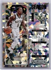 2017-18 Panini Contenders Eric Bledsoe /25 Cracked Ice #23 Bucks