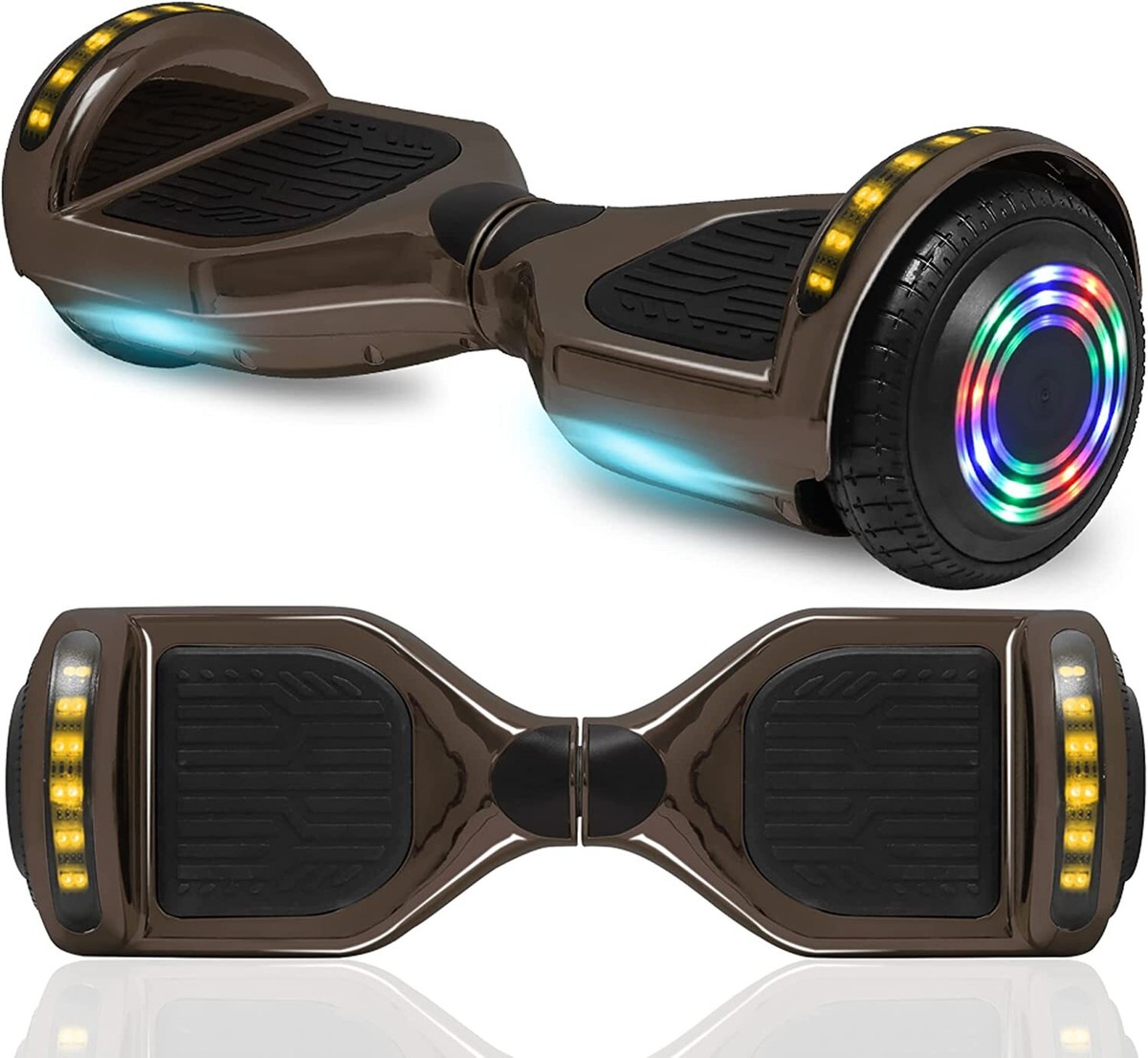 CHO Hoverboard Electric Smart Self Balancing Scooter with Built-in  Wireless, LED