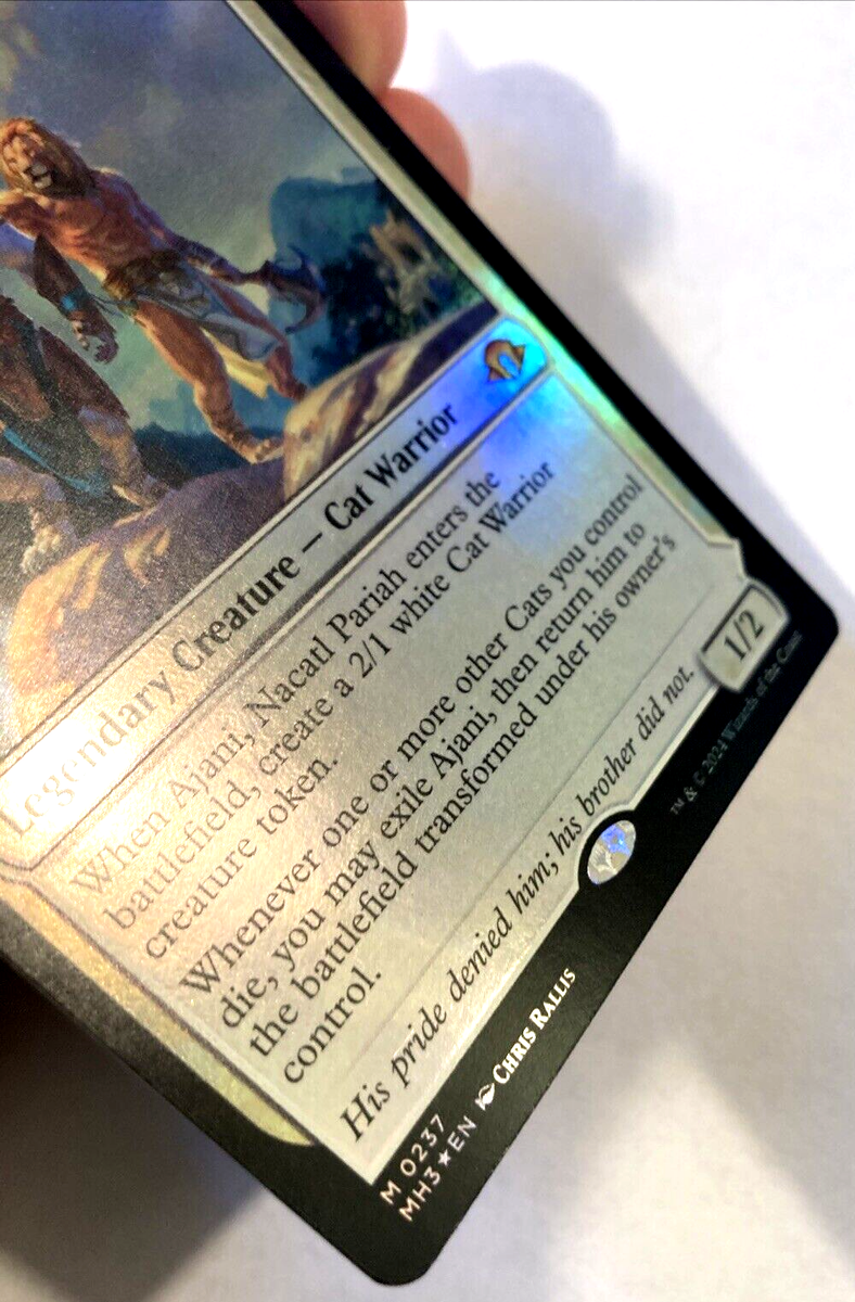 MTG Ajani Nacatl Pariah FOIL Modern Horizons 3 237 NM | eBay