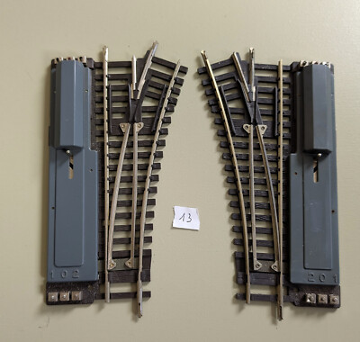 Paire D'aiguillages Arnold N 1710 / 1745 - Échelle N, Occasion - Pour Réseau Miniature