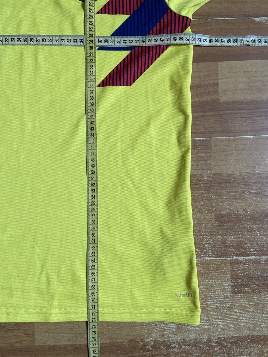 COLOMBIA 2018 2019 HOME SHIRT JERSEY ADIDAS BR3511 LONG