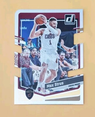 2023-24 Donruss Gold Press Proof Die-Cut 25/25 Max Strus #83 SSP Last Print 