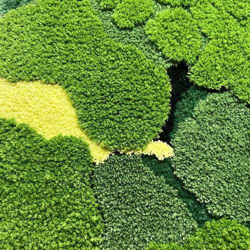 Moss Shag Area Rug for Bedroom Living Room Floor Mats Non-slip Thick Washable - Picture 39 of 44