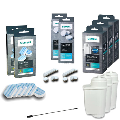 Siemens EQ.series Entkalkertabletten TZ80002A, Pflegeset - Filter - Reinigertabs