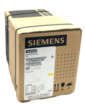 SIEMENS   Elektromotor 1LE10030DB322AB4  0,75kW  B3 4-polig 1450 U/min  IE3