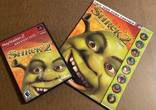 Shrek 2 Complete Black Label Sony PlayStation 2 PS2 AND Official Strategy Guide