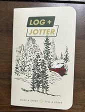 Log + Jotter  Dot Graph Notebook  “ Snow ”  Dec  2023