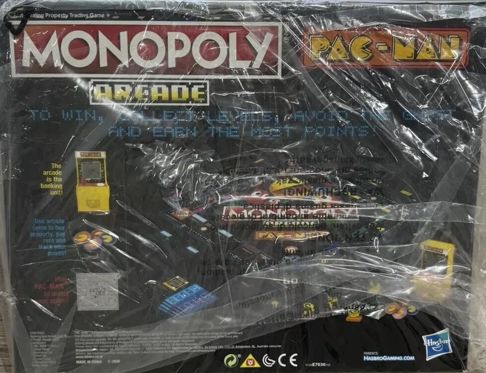 Monopoly Arcade Pacman Board Game By Hasbro Brand New. - Image 2 of 2