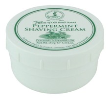 Taylor of Old Bond Street Peppermint Shaving Cream 150 g. Shaving Cream Gel
