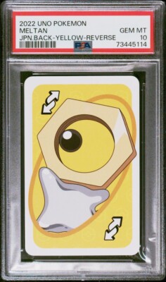 【PSA10】メタモン　ポケモン　UNO 10周年記念　ウノ PSA 10 Pokemon UNO Meltan PSA Error Label Wrong Year On Label From